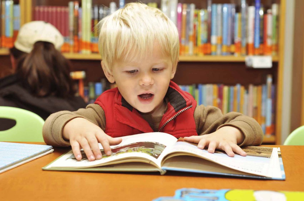 Child reading