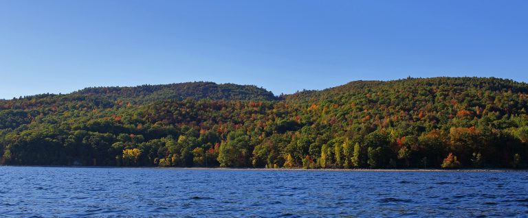 Trembleau Mountain from the Lake